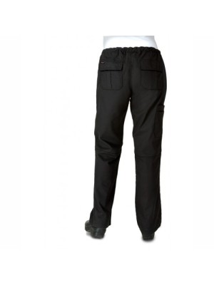 Black Chef Trouser